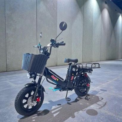 صورة دراجة كهربائية 60 فولت ابو بطاريتين